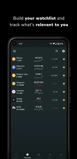 Crypto Market Cap - Crypto tracker, Alerts, News screenshot 6