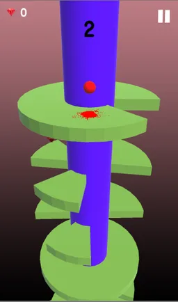 Round Ball Jump Up screenshot 1
