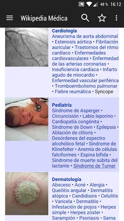 WikiMed - Wikipedia Médica Offline screenshot 6