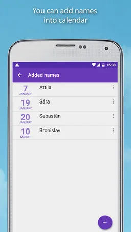 Name days screenshot 7