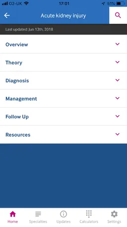 BMJ Best Practice screenshot 2