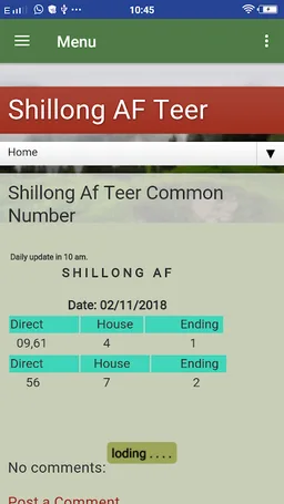 Shillong AF Teer |  Teer counter screenshot 1