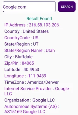 IP Details - Get IP Information screenshot 1