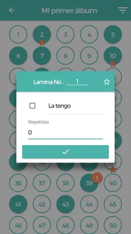Cromy - Control de laminas screenshot 5