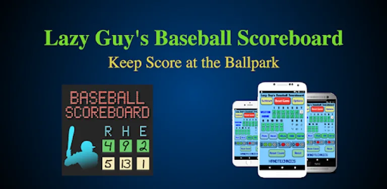 Lazy Guy's Baseball Scoreboard cover image