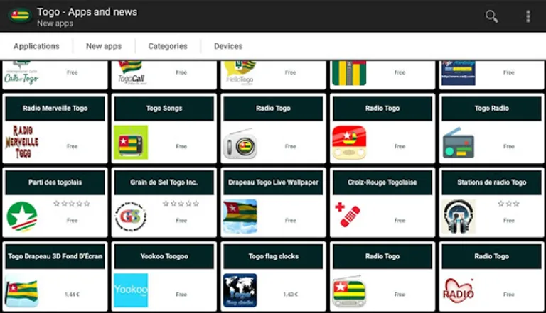 Togo apps screenshot 6