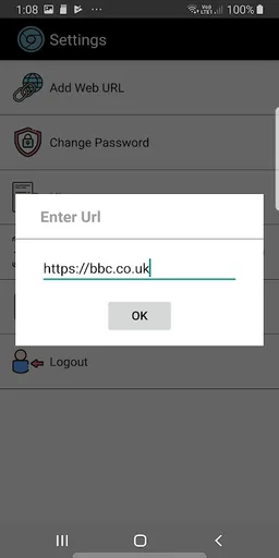 Tabnova Browser KIOSK screenshot 3