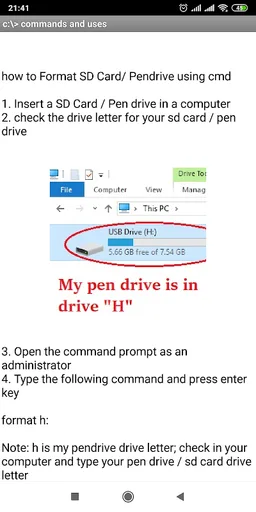 CMD Command Prompt 100+ Best Commands screenshot 4