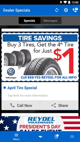 Reydel Volkswagen DealerApp screenshot 5