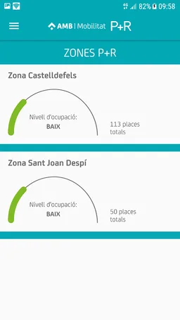 AMB P+R Aparcaments d'Intercan screenshot 5