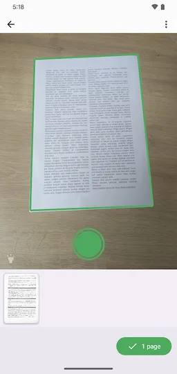 FairScan – Simple PDF Scanner screenshot 1