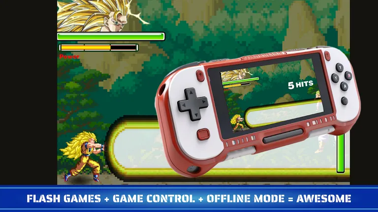 Retro Flash Game Mobile screenshot 1