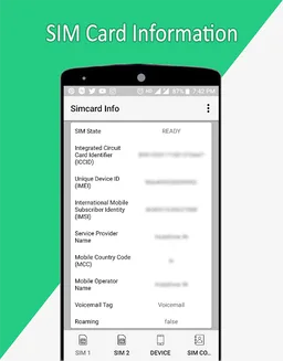 Sim Card Info Details screenshot 1