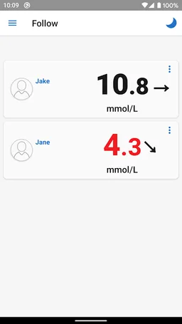 Dexcom Follow mmol/L DXCM1 screenshot 2