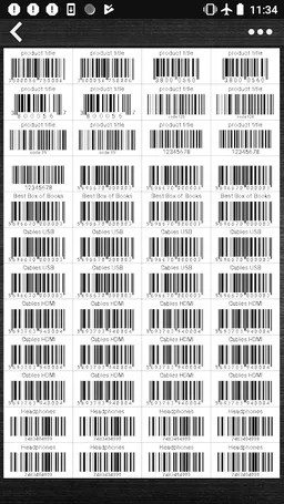 Barcode Maker screenshot 1