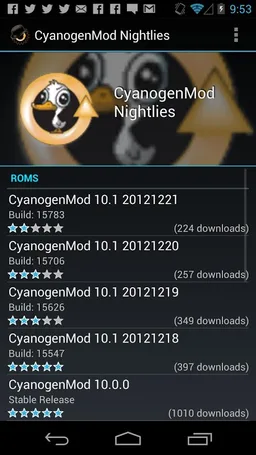 ROM Manager (Premium) screenshot 3