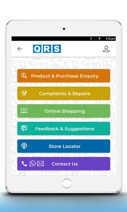 QRS - Electronics Online, Enquiry, Complaints screenshot 3