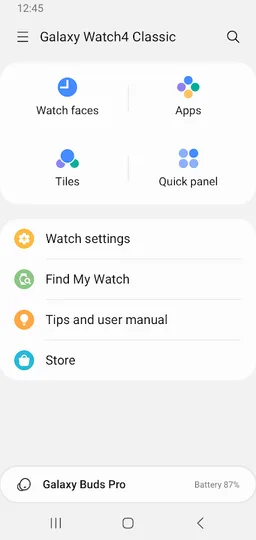 Galaxy Watch Manager screenshot 2