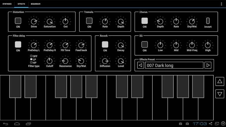 ExSynth (Synthesizer) screenshot 2