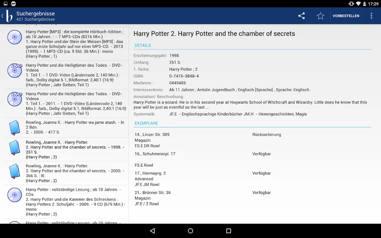 Büchereien Wien screenshot 10