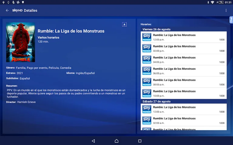 Guía SKY screenshot 8