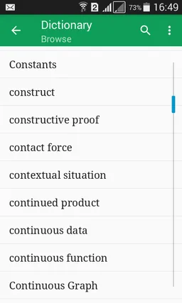 Math Dictionary Offline screenshot 1