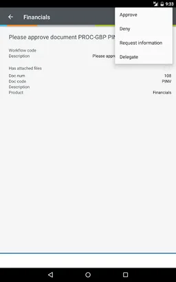 Unit4 Financials Tasks screenshot 12