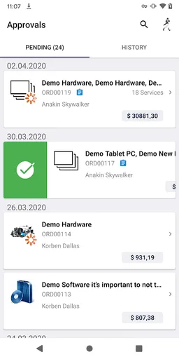 Matrix42 Approvals screenshot 4