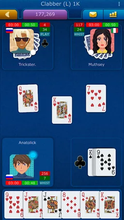 Clabber LiveGames online screenshot 2