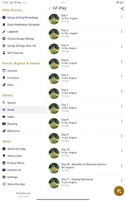 Dhamma.org screenshot 13