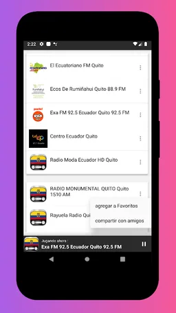 Radio Ecuador - Radio Ecuador FM + Internet Radio screenshot 14