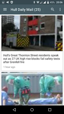 Kingston upon Hull local news screenshot 2