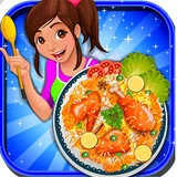 Chicken Biryani-Street Food Cooking Games icon