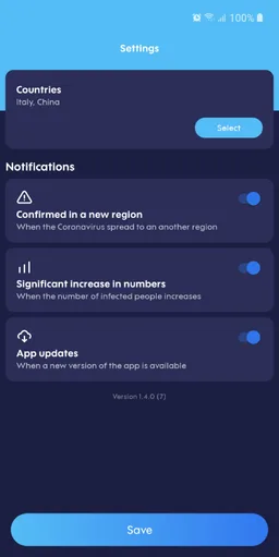 Coronavirus Live Statistics (COVID-19) screenshot 8