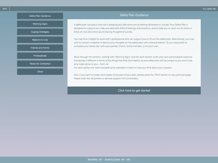 Prevent Suicide - NE Scotland screenshot 16