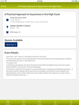 ELA Events screenshot 1