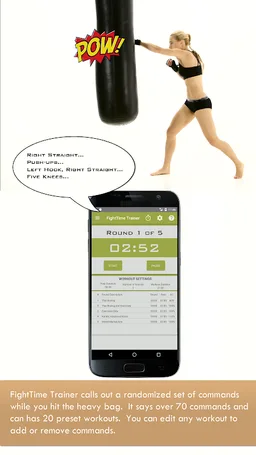 Talking MMA Workout System/FightTime Trainer/Timer screenshot 1