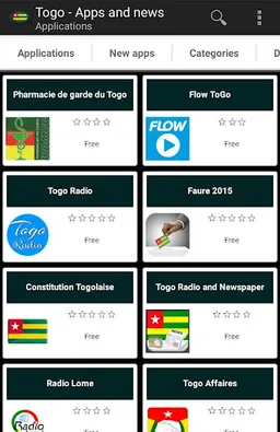 Togo apps screenshot 2