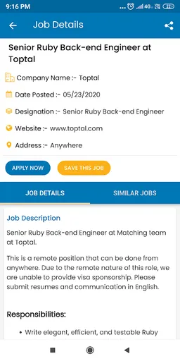 USA Jobs App 2022 Latest Jobs screenshot 1