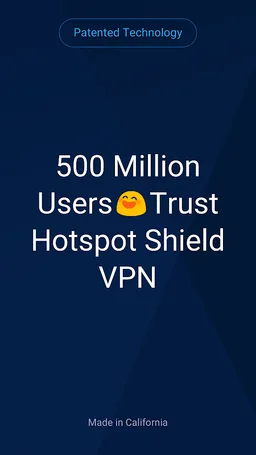 Hotspot Shield Basic - Free VPN Proxy & Privacy screenshot 1