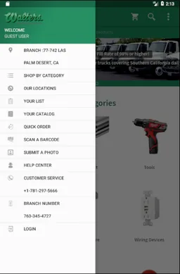 Walters Wholesale Electric screenshot 2