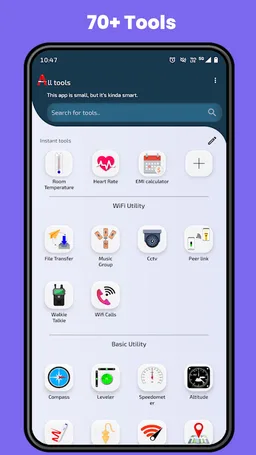 All tools screenshot 1