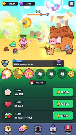 BardCat - Idle RPG screenshot 6