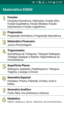 Matemática ENEM screenshot 3
