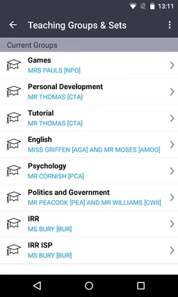 iStudent App screenshot 2
