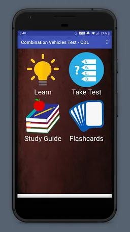 Combination Vehicles Test CDL screenshot 1