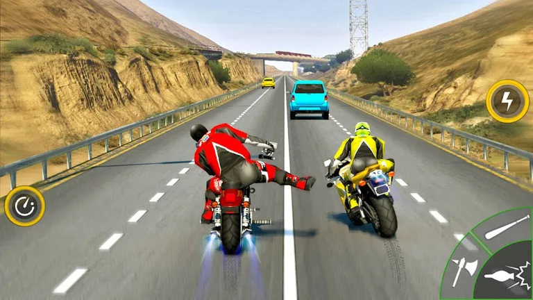 Asphalt Rider Moto Attack Race screenshot 13