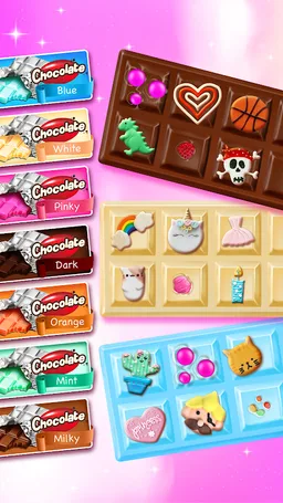 Sweet Rainbow Candy Cooking screenshot 1