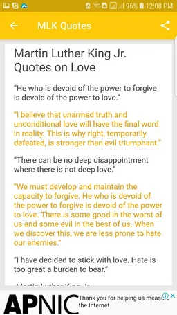 Martin Luther King Quotes screenshot 6