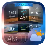 Arch GO Weather Widget Theme icon